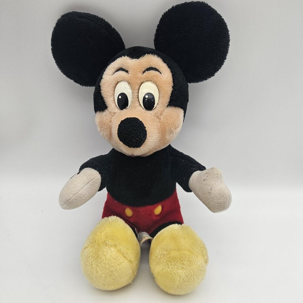 Disney Mickey Mouse Plush Stuffed Animal Disneyland Walt Disney World Red Shorts